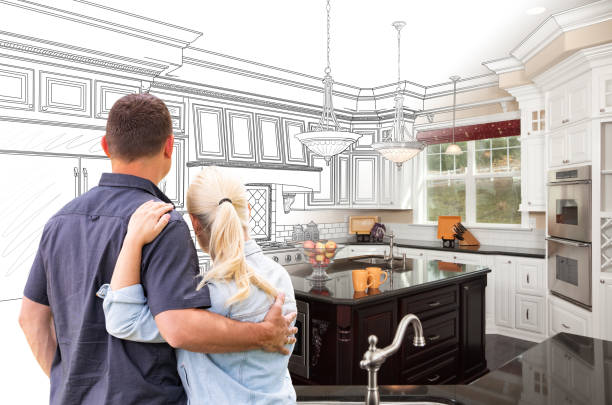 Professional Cabinet Installation technician working in Florence, TX